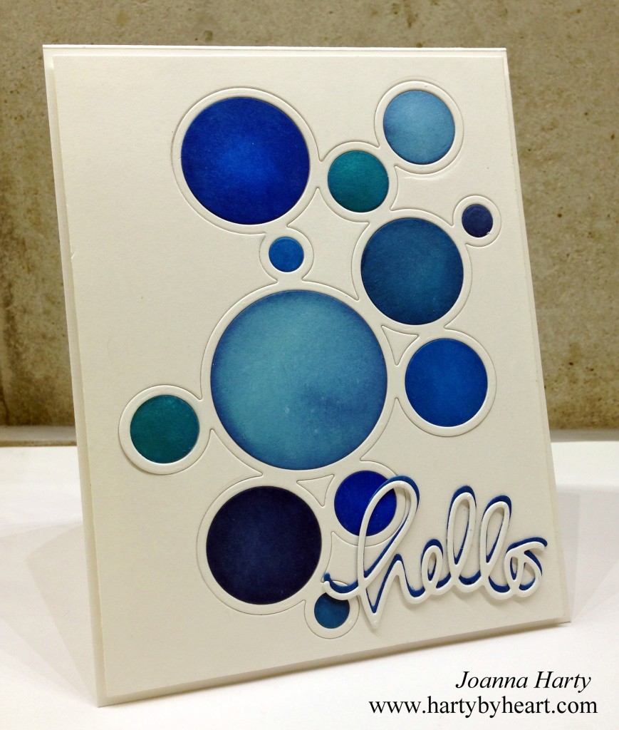 Card created by Joanna Harty using SSS dies