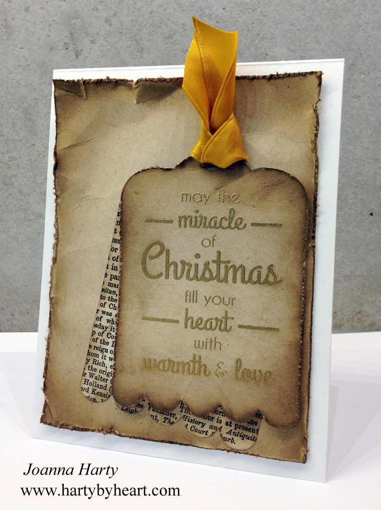 Card created by Joanna Harty using Lovely Blessings and Scallop Tag Fri-Dies fron CAS-ual Fridays