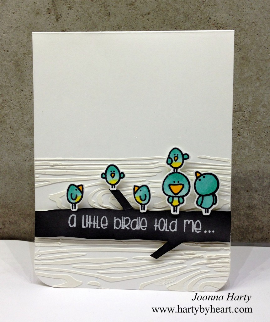 card created by Joanna Harty using TAWS