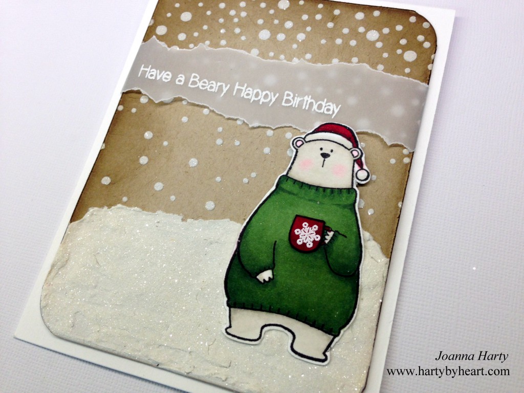 Happy Birthday card created by Joanna Harty using MFT Cool Day