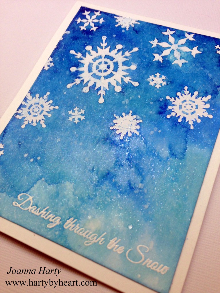 Christmas card created by Joanna Harty